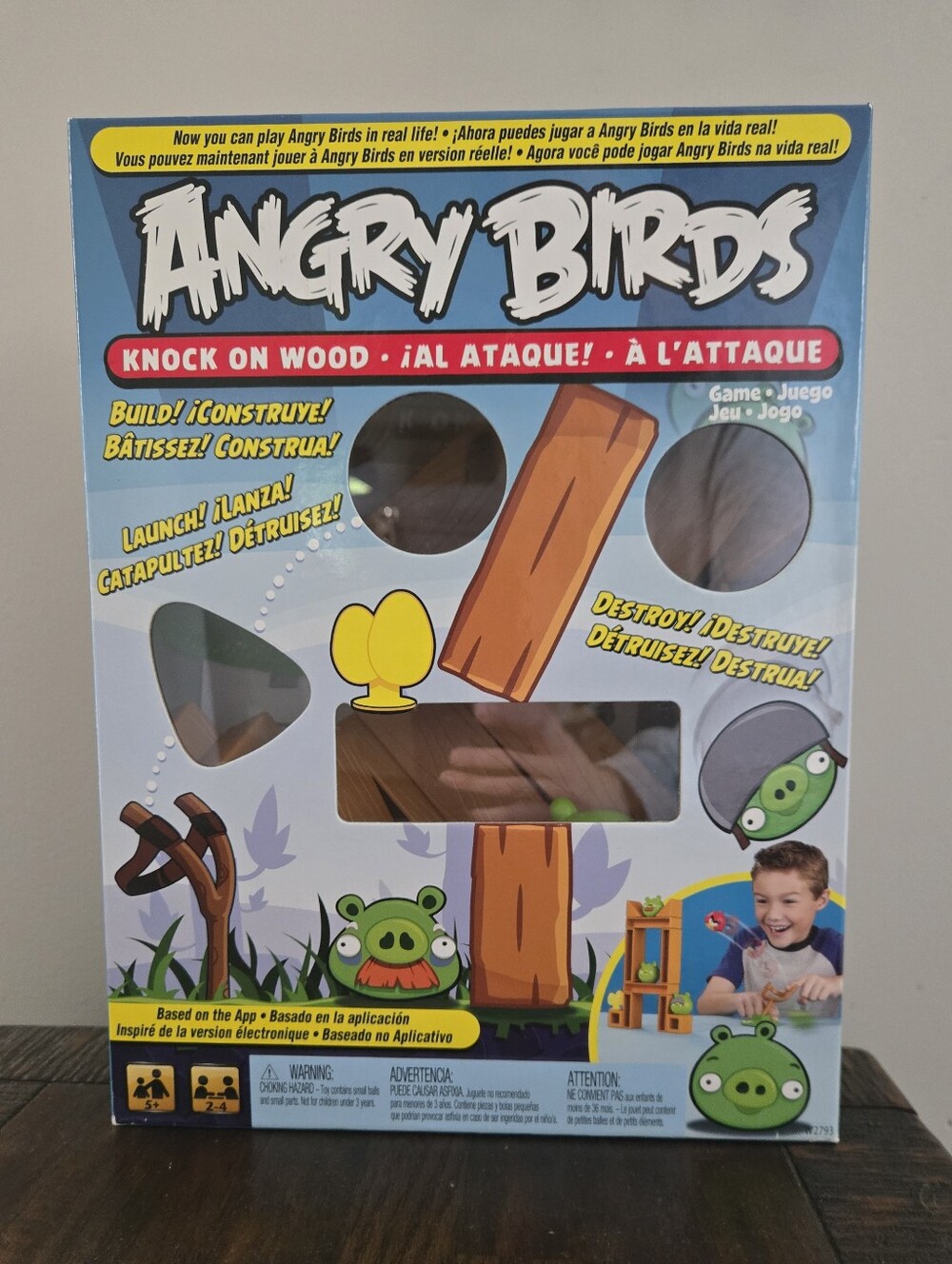 Angry Birds - Knock on Wood Game • 2011 Mattel • 100% Complete